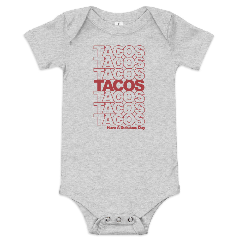 Tacos Tacos Tacos Kid's Onesie
