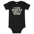 I Use Similes Like A Boss Kid's Onesie