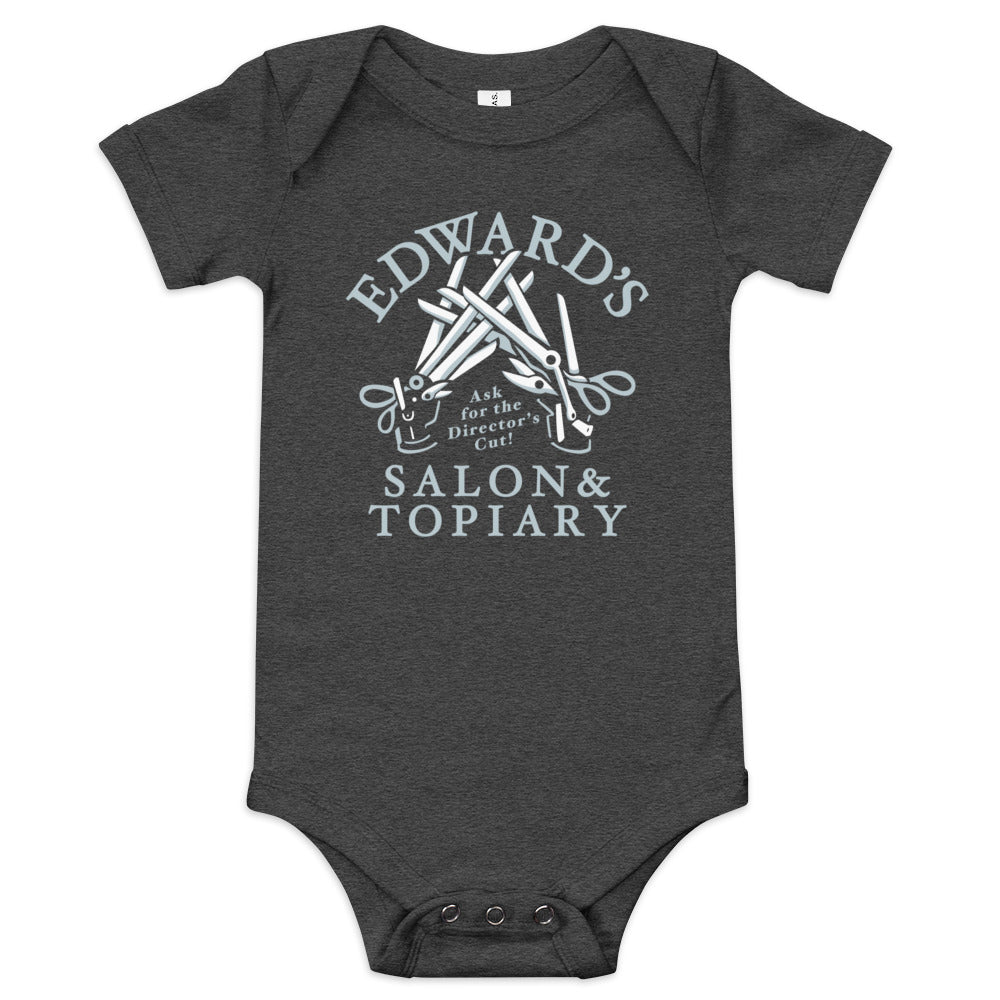 Edward's Salon and Topiary Kid's Onesie