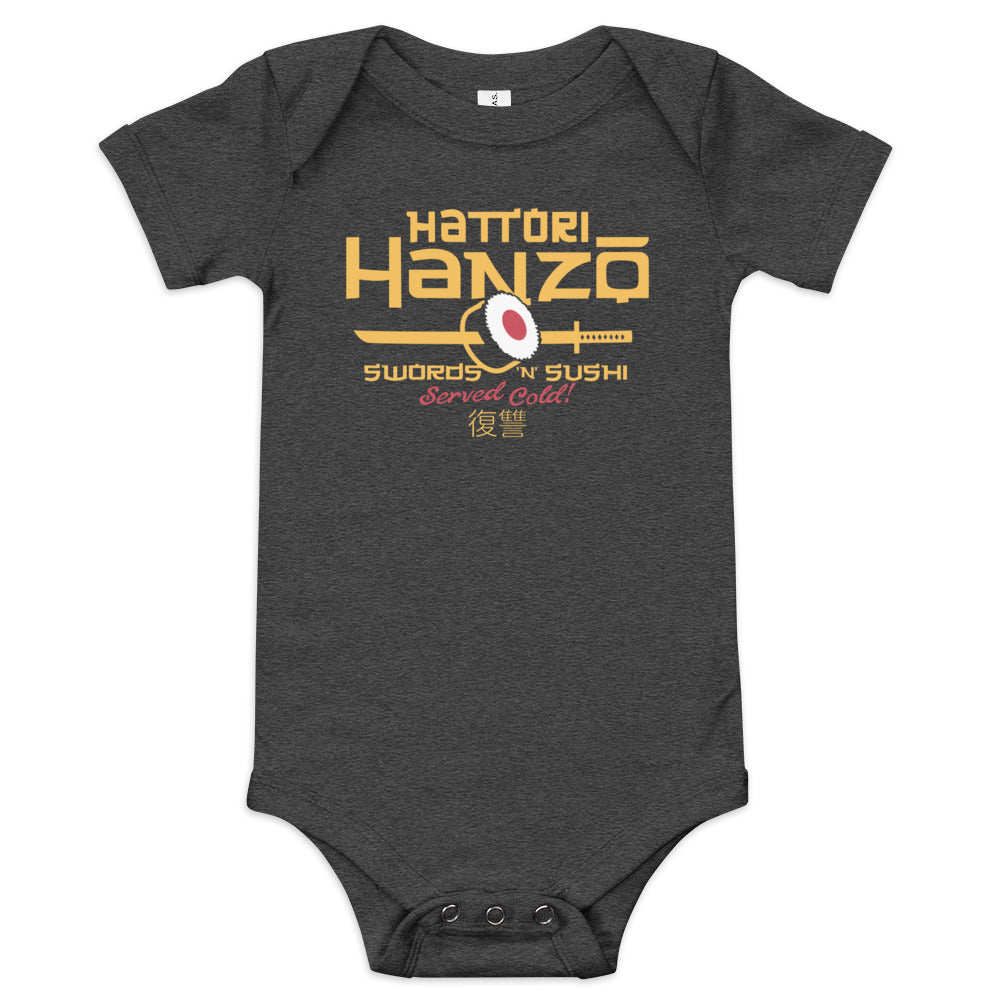 Hattori Hanzo Swords 'n' Sushi Kid's Onesie