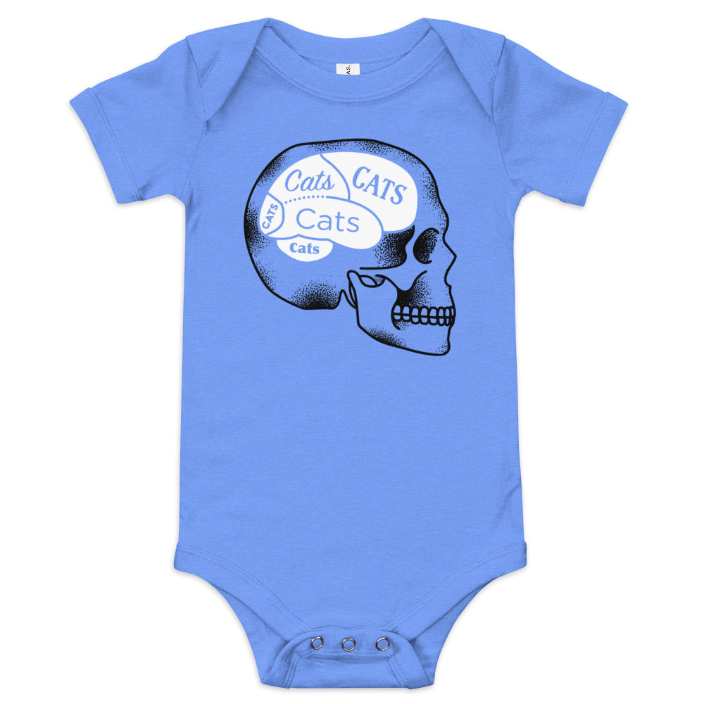 Cats On The Brain Kid's Onesie