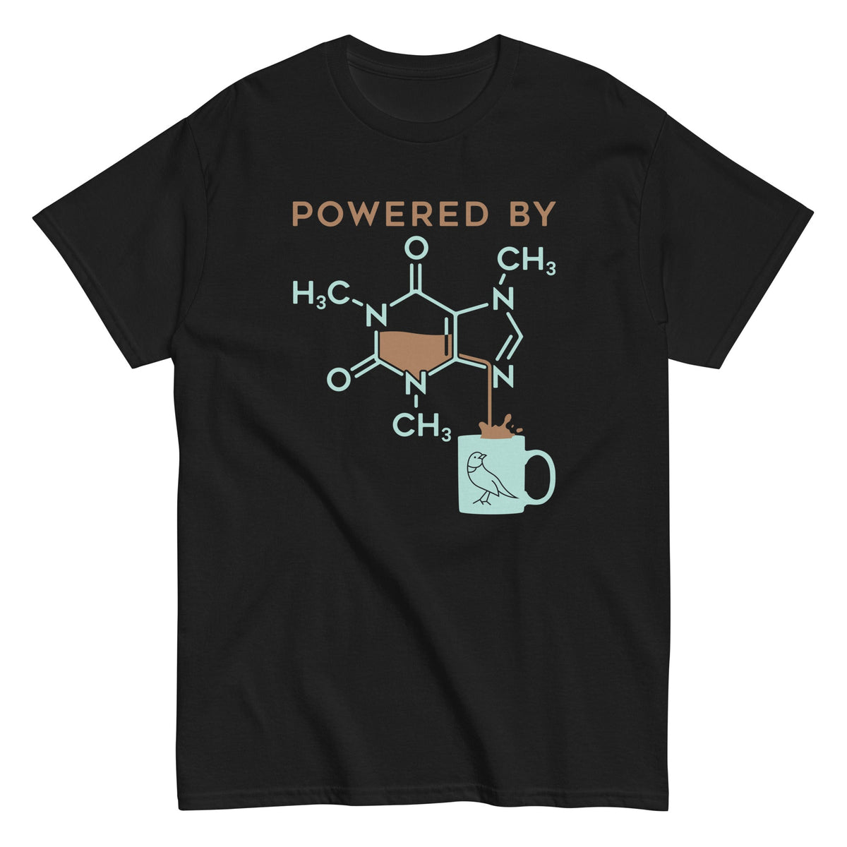 Powered By Caffeine Men's Classic Tee product image 3