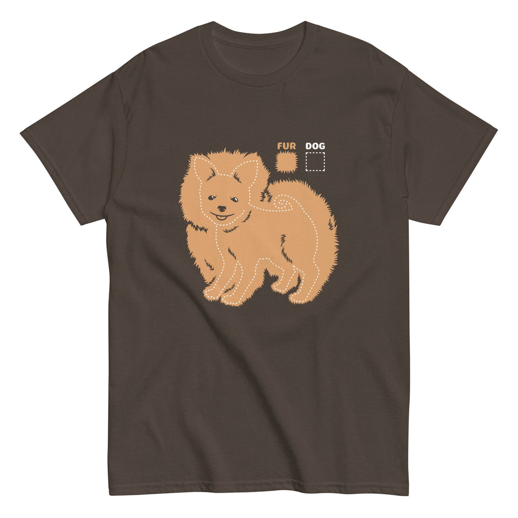 Dog vs Fur Pomeranian Men's Classic Tee product image 4