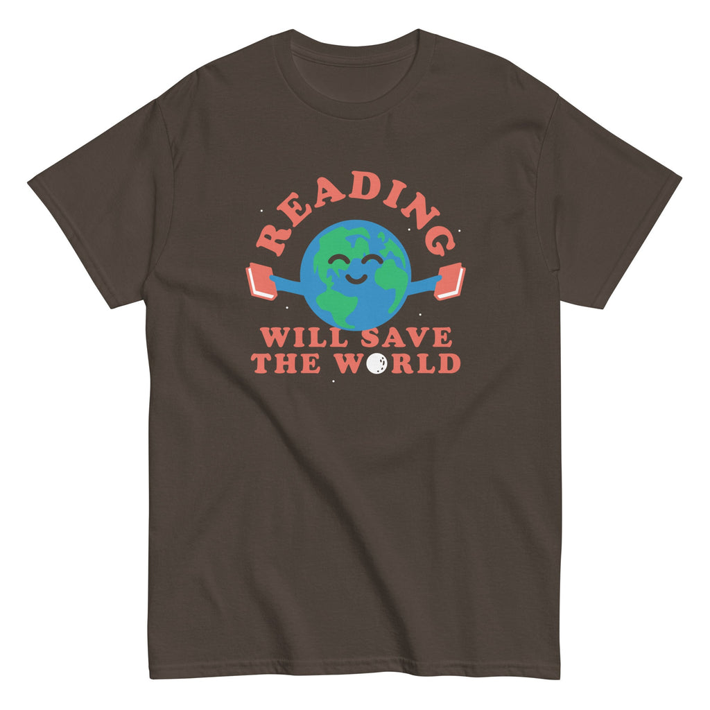 Reading Will Save The World Men's Classic Tee product image 3