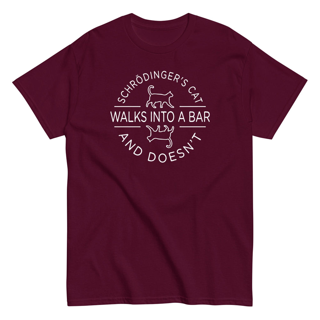 Schrodinger's Cat Walks Into A Bar Men's Classic Tee product image 2