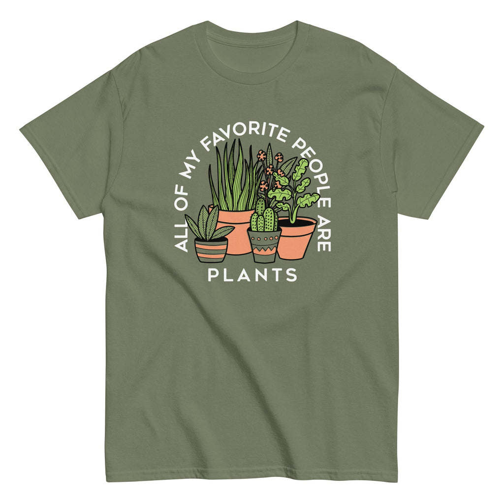 All Of My Favorite People Are Plants Men's Classic Tee product image 3