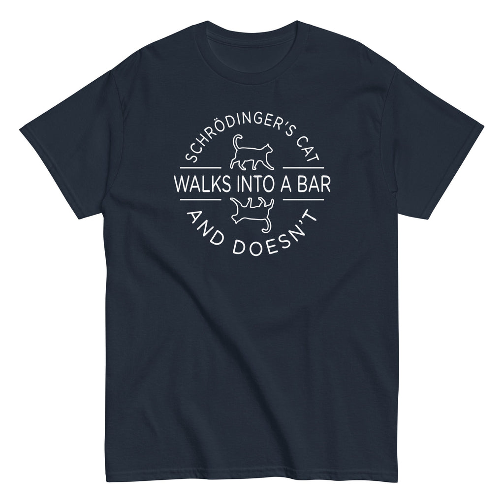 Schrodinger's Cat Walks Into A Bar Men's Classic Tee product image 5