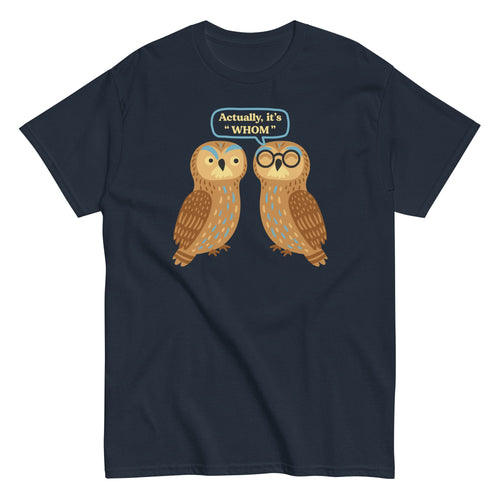 Actually, It's Whom Men's Classic Tee product image 1