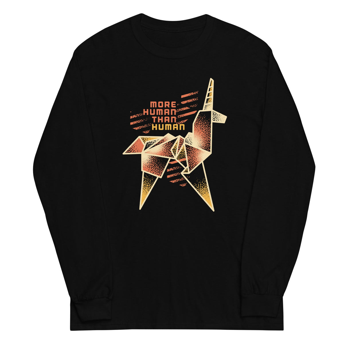 More Human Than Unisex Long Sleeve Tee product image 1