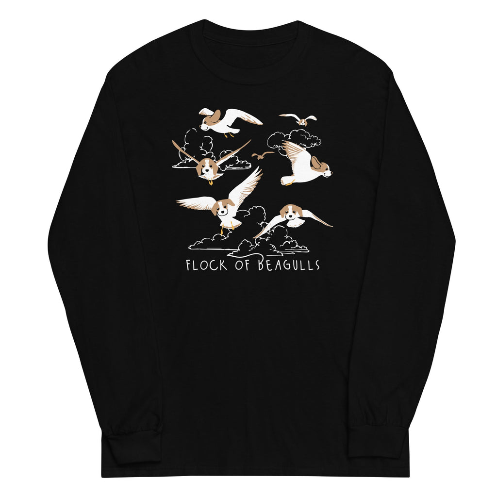 Flock Of Beagulls Unisex Long Sleeve Tee product image 1