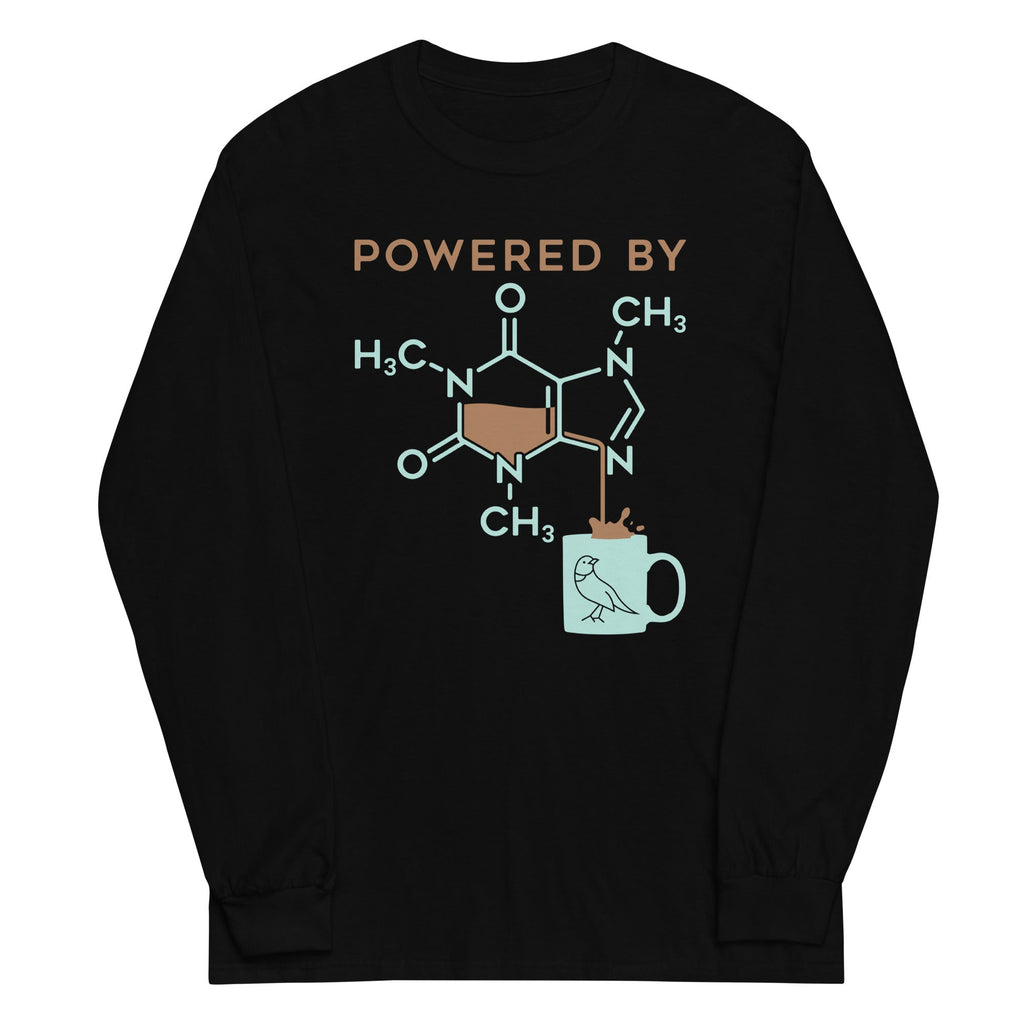 Powered By Caffeine Unisex Long Sleeve Tee product image 1