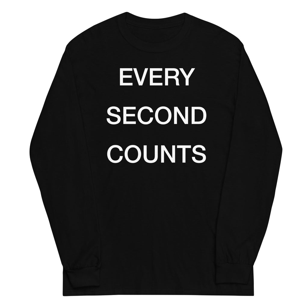 Every Second Counts Unisex Long Sleeve Tee product image 2