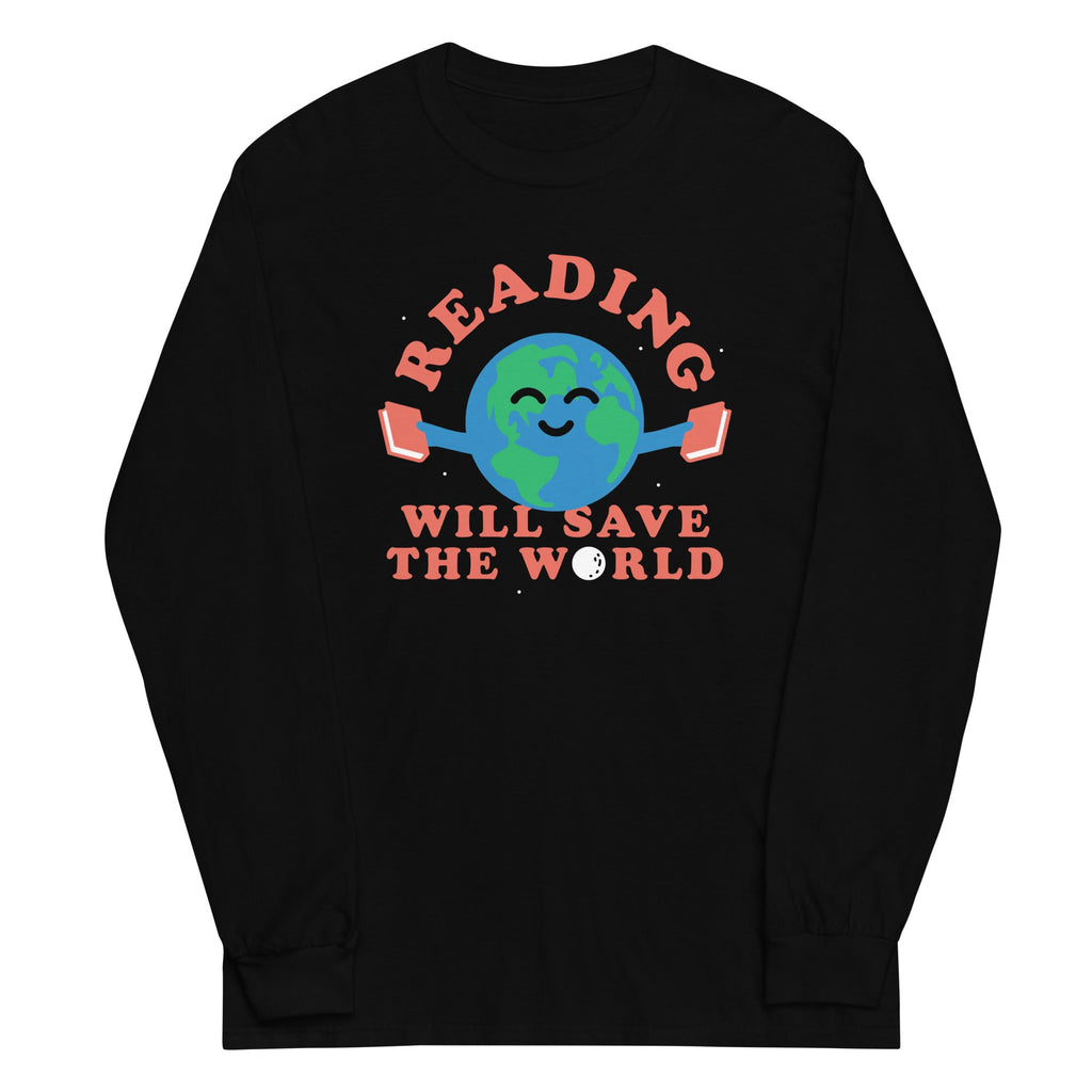 Reading Will Save The World Unisex Long Sleeve Tee product image 1