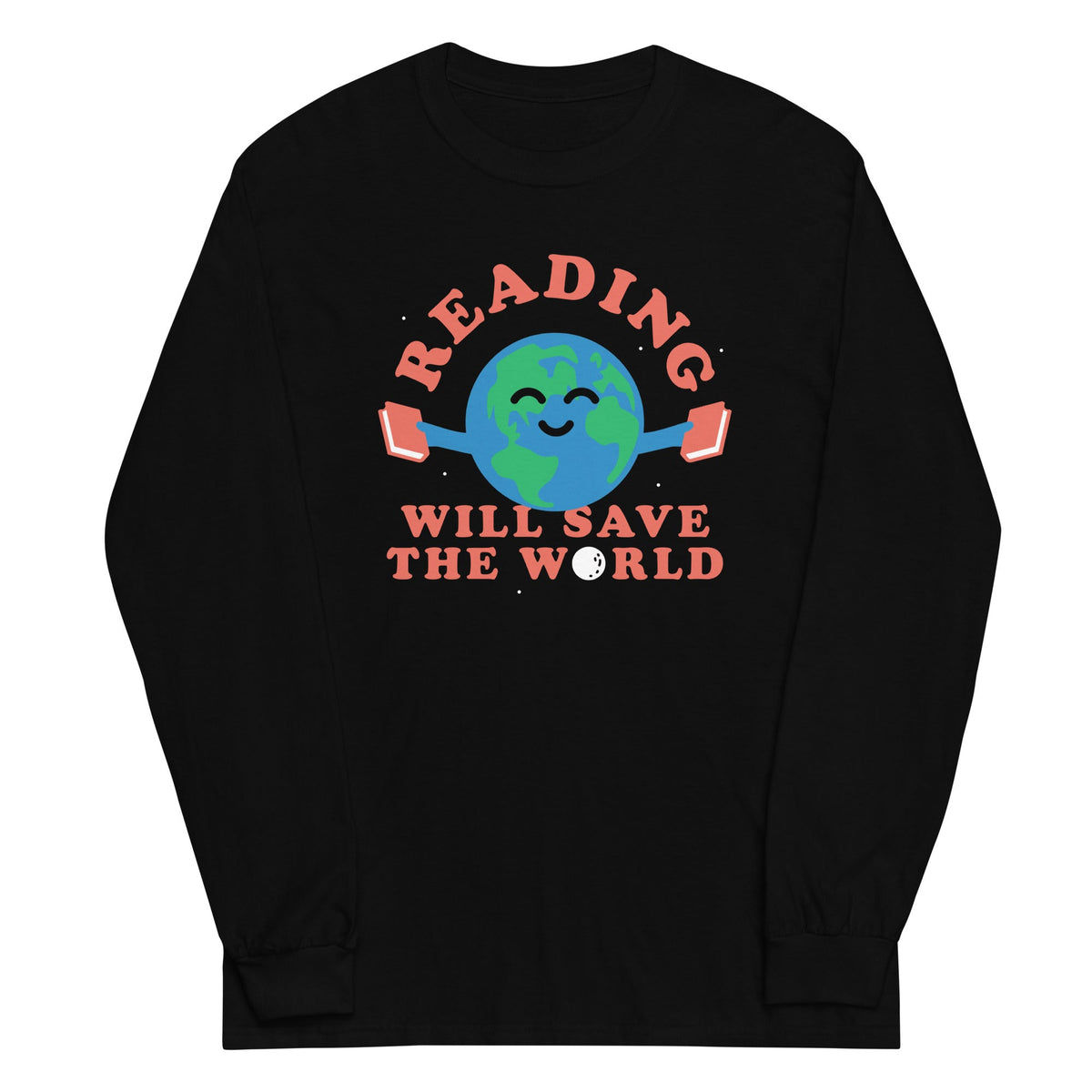 Reading Will Save The World Unisex Long Sleeve Tee product image 1
