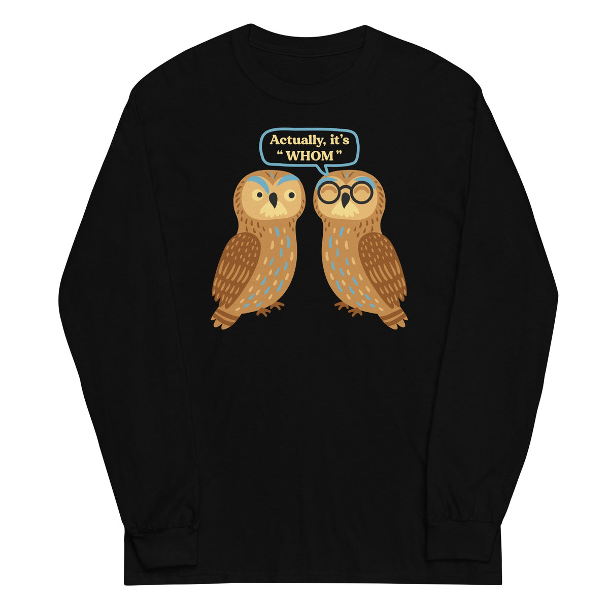 Actually, It's Whom Unisex Long Sleeve Tee product image 2