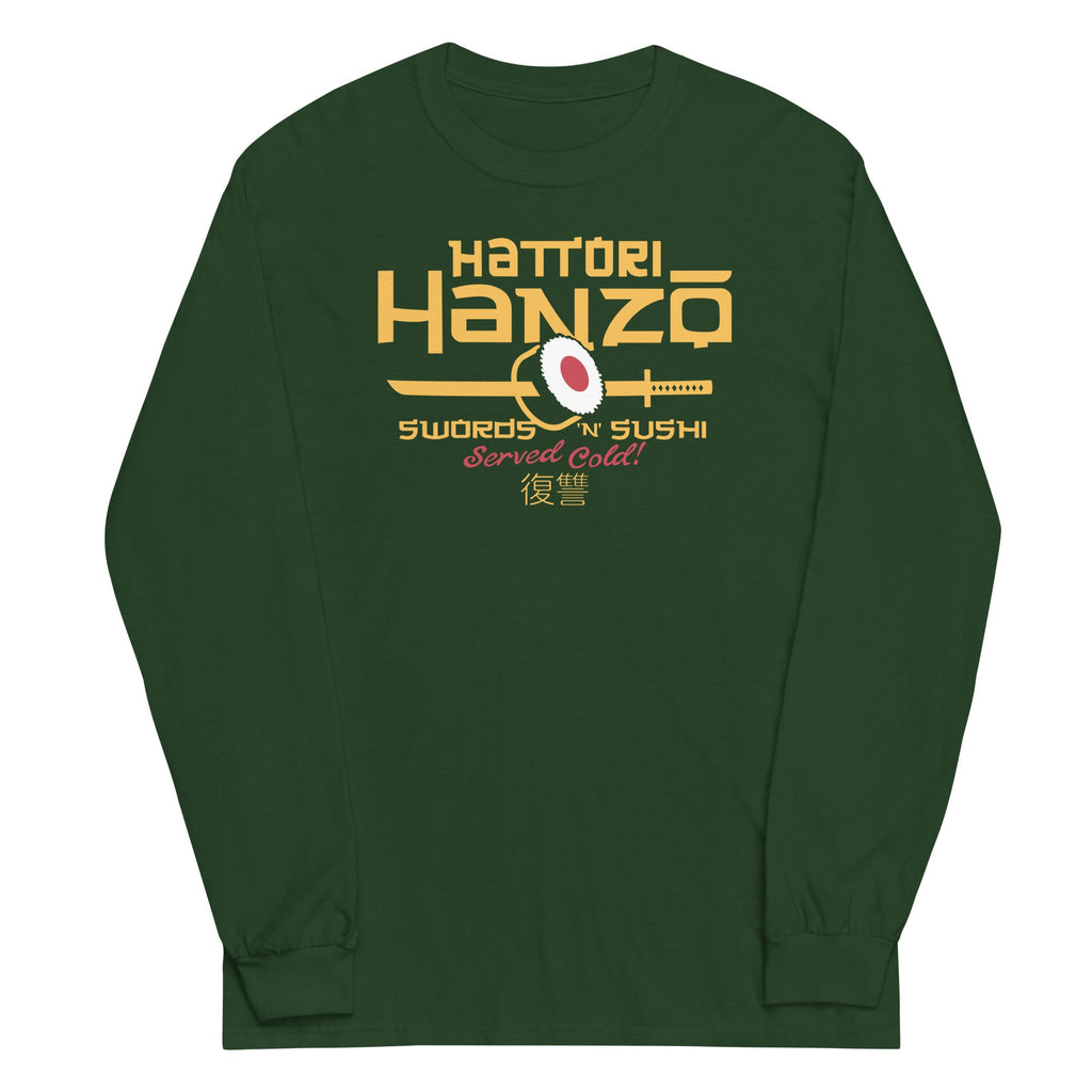 Hattori Hanzo Swords 'n' Sushi Unisex Long Sleeve Tee product image 3