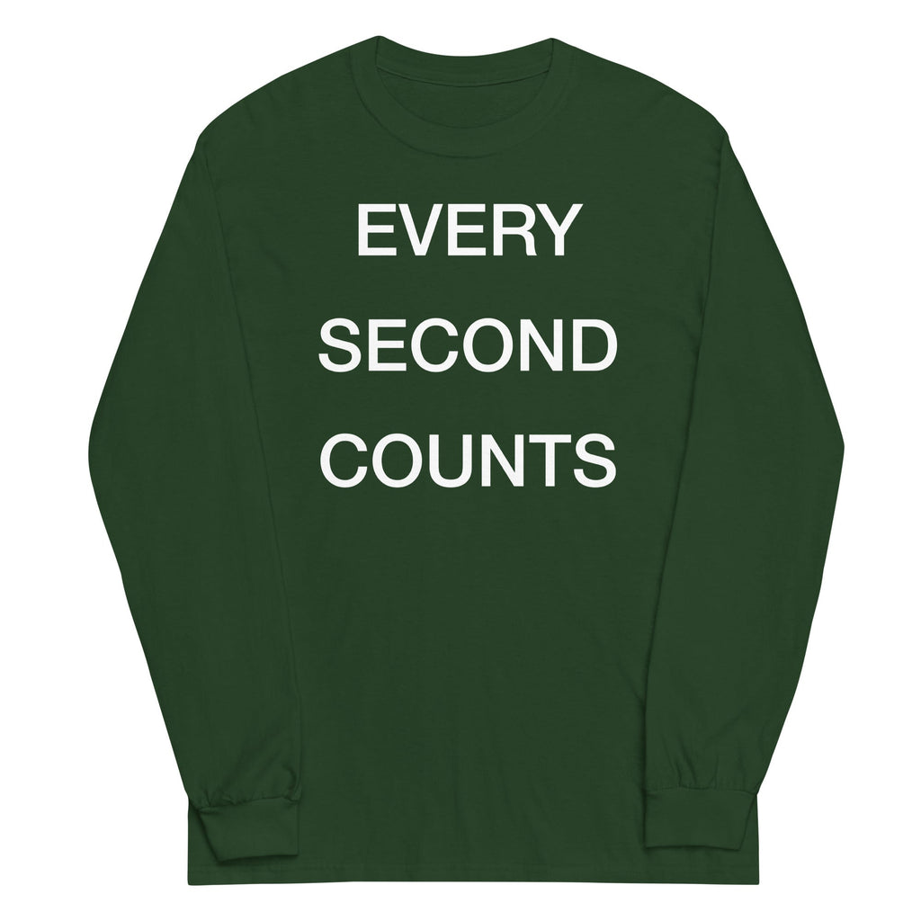 Every Second Counts Unisex Long Sleeve Tee product image 3