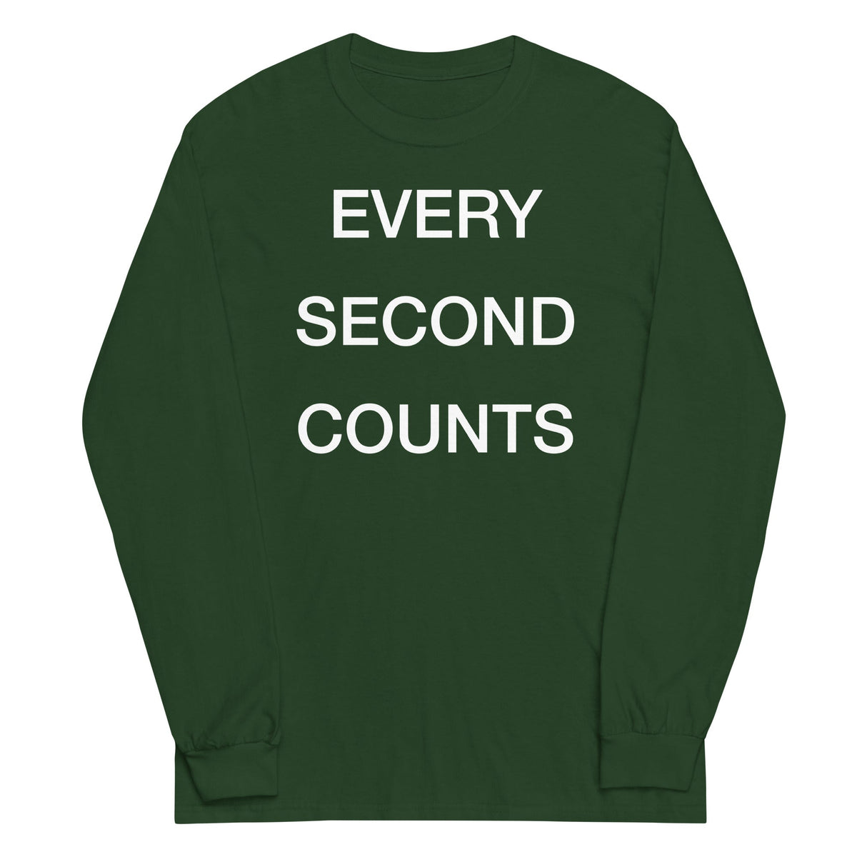 Every Second Counts Unisex Long Sleeve Tee product image 3