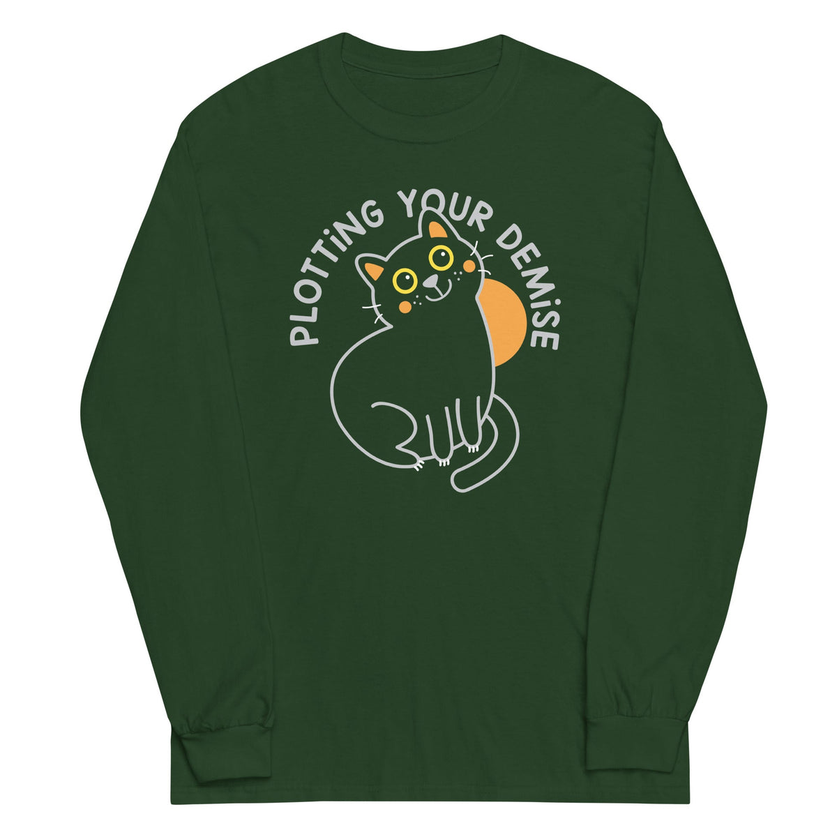 Plotting Your Demise Unisex Long Sleeve Tee product image 3