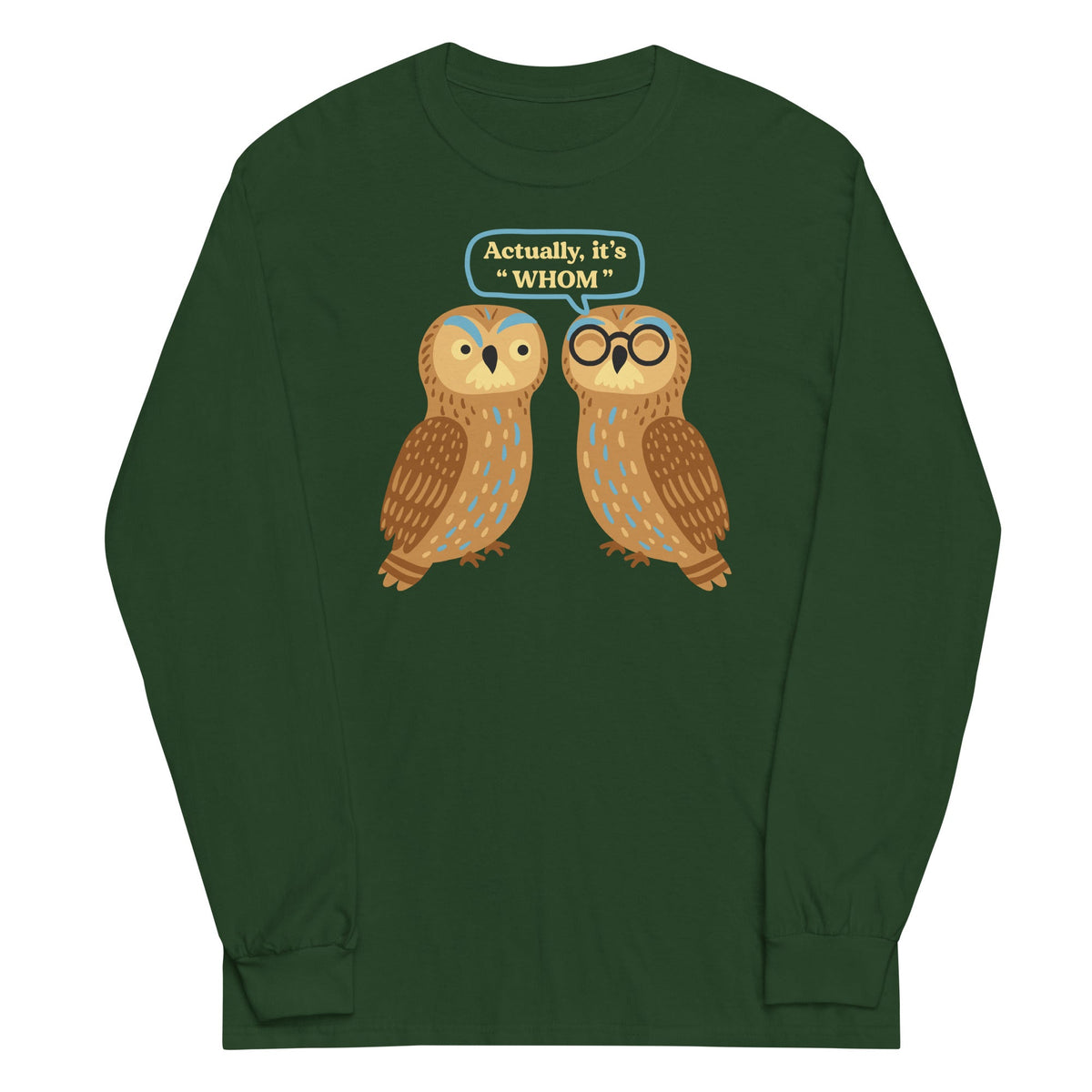 Actually, It's Whom Unisex Long Sleeve Tee product image 5