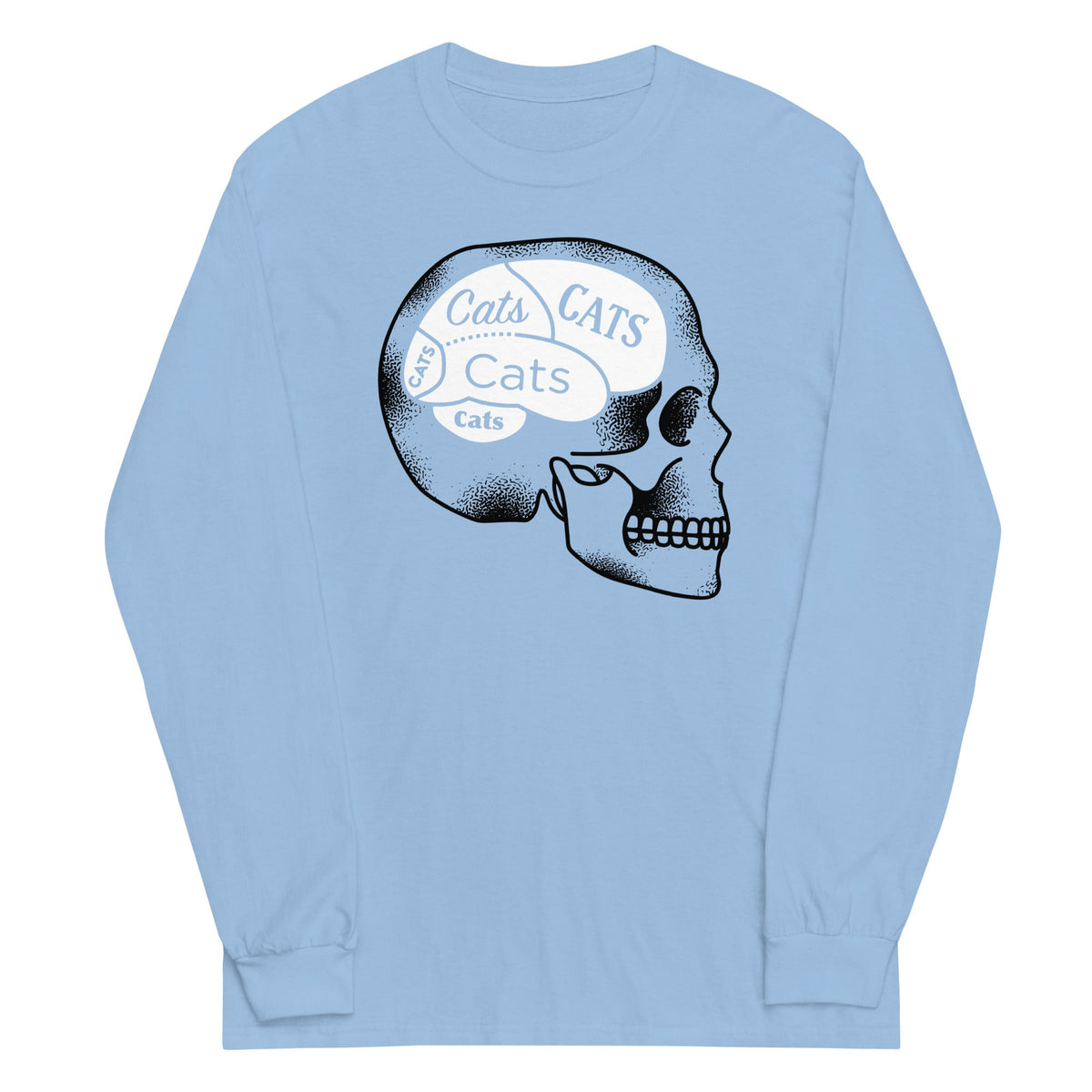 Cats On The Brain Unisex Long Sleeve Tee product image 2