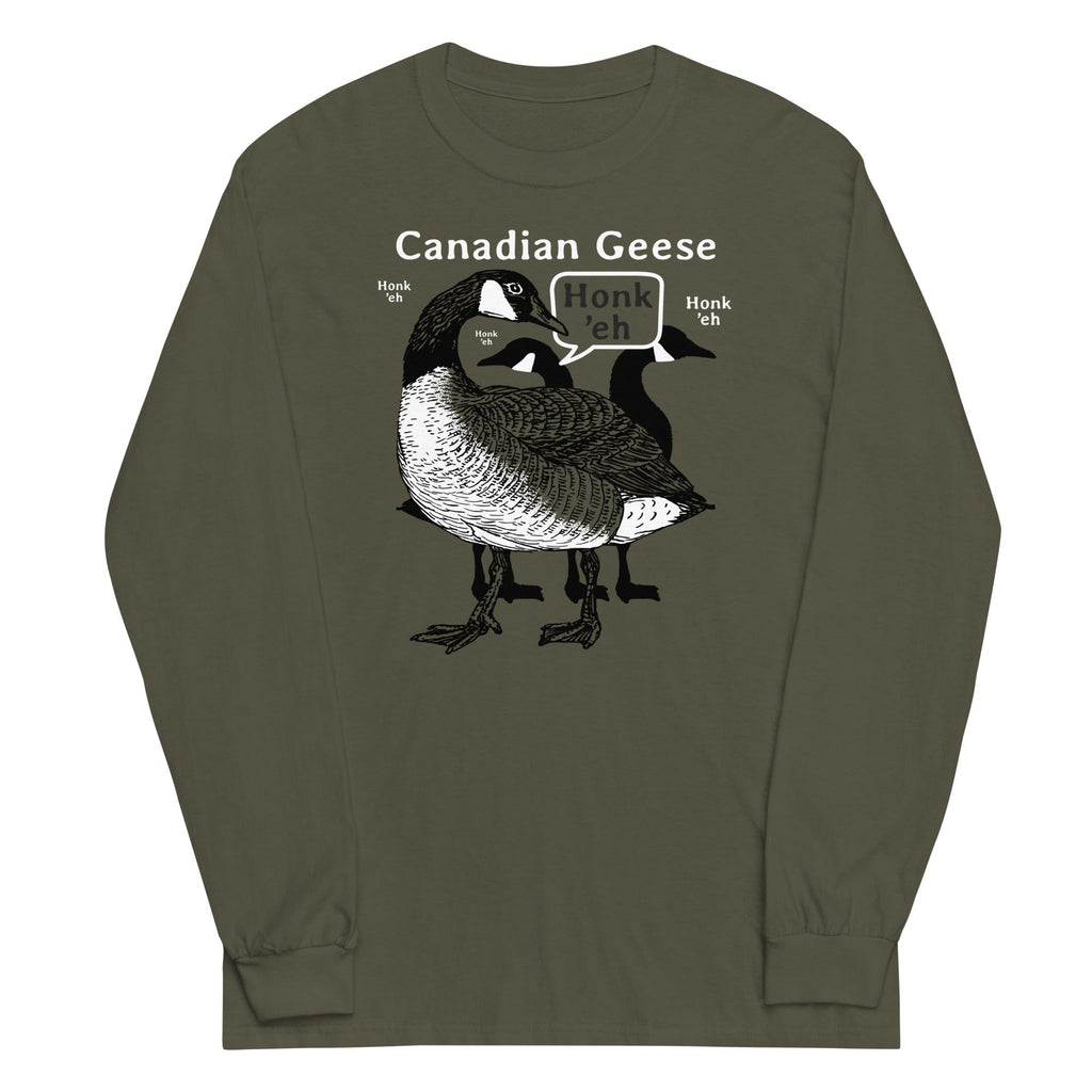 Canadian Geese Unisex Long Sleeve Tee product image 1