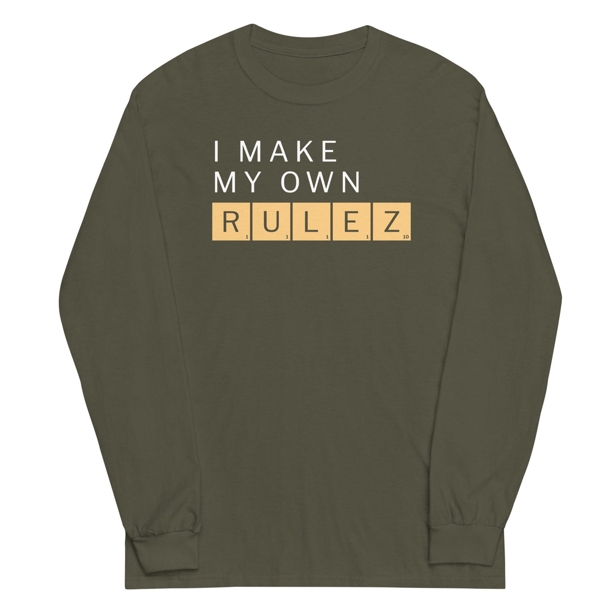 I Make My Own Rulez Unisex Long Sleeve Tee product image 5