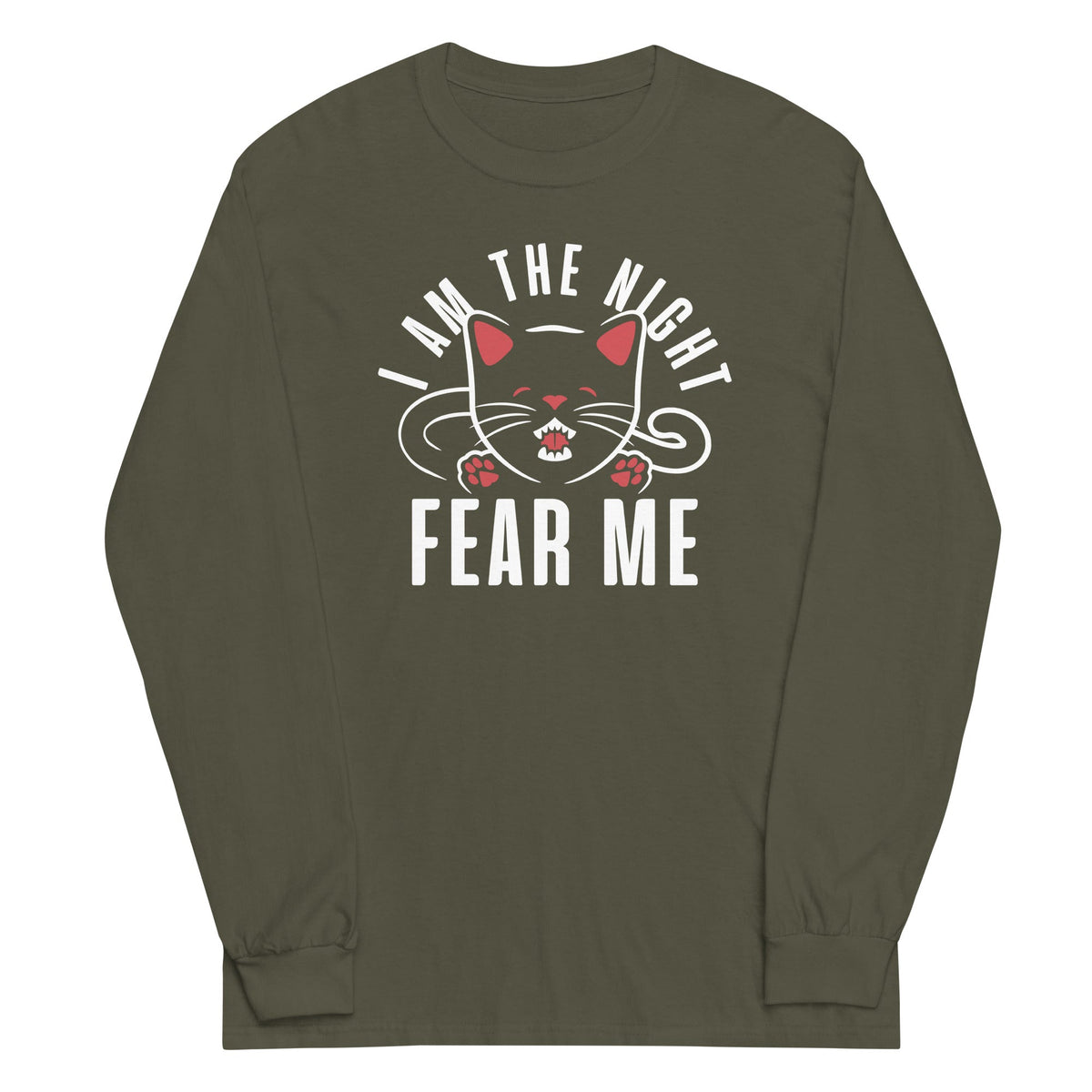 I Am The Night Fear Me Unisex Long Sleeve Tee product image 4