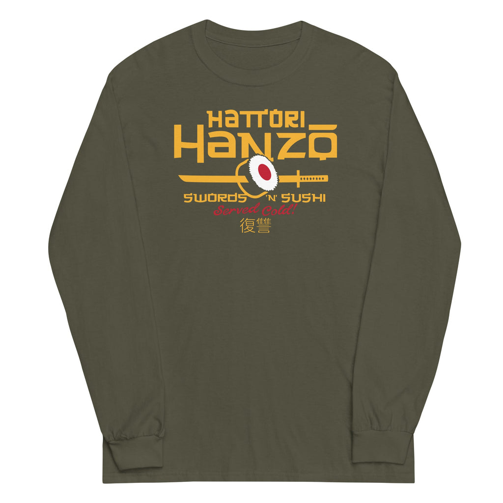Hattori Hanzo Swords 'n' Sushi Unisex Long Sleeve Tee product image 4