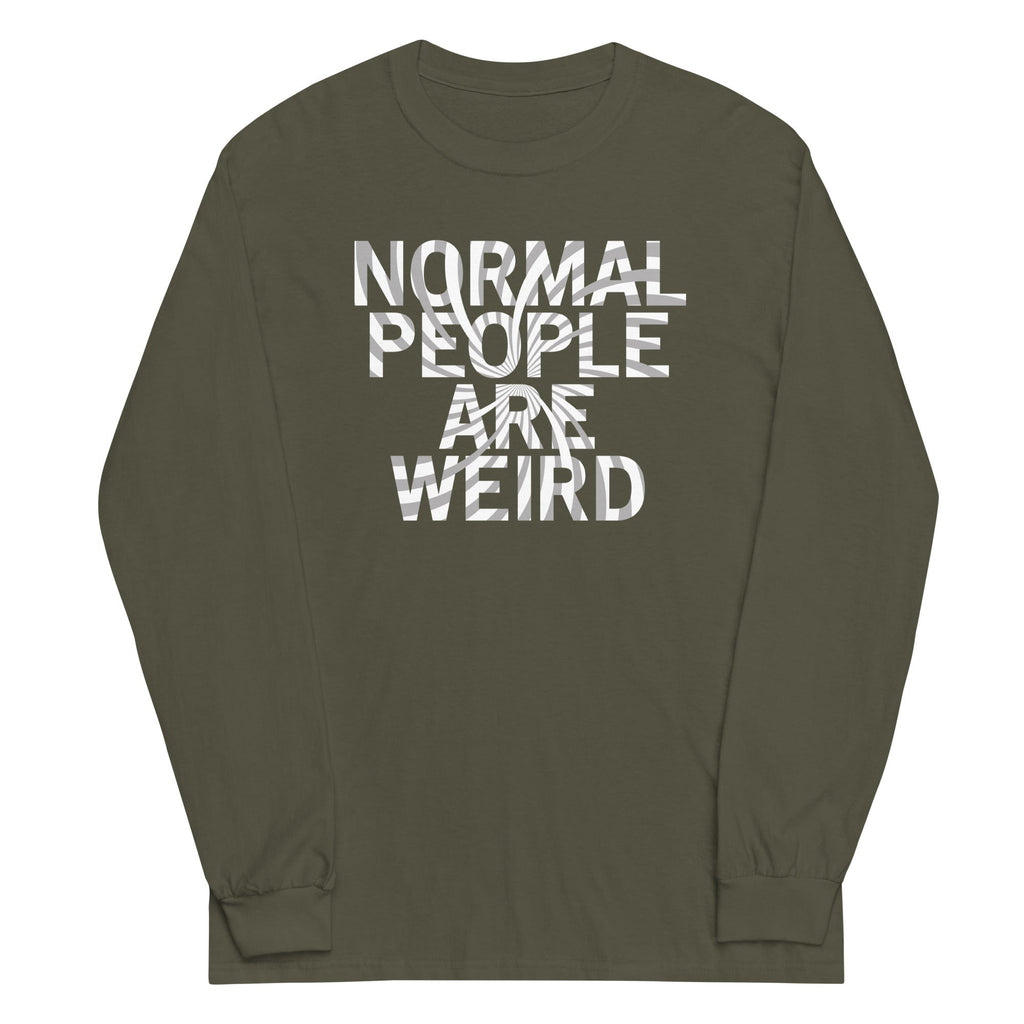 Normal People Are Weird Unisex Long Sleeve Tee product image 5