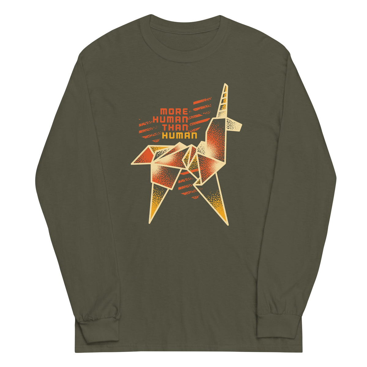 More Human Than Unisex Long Sleeve Tee product image 4