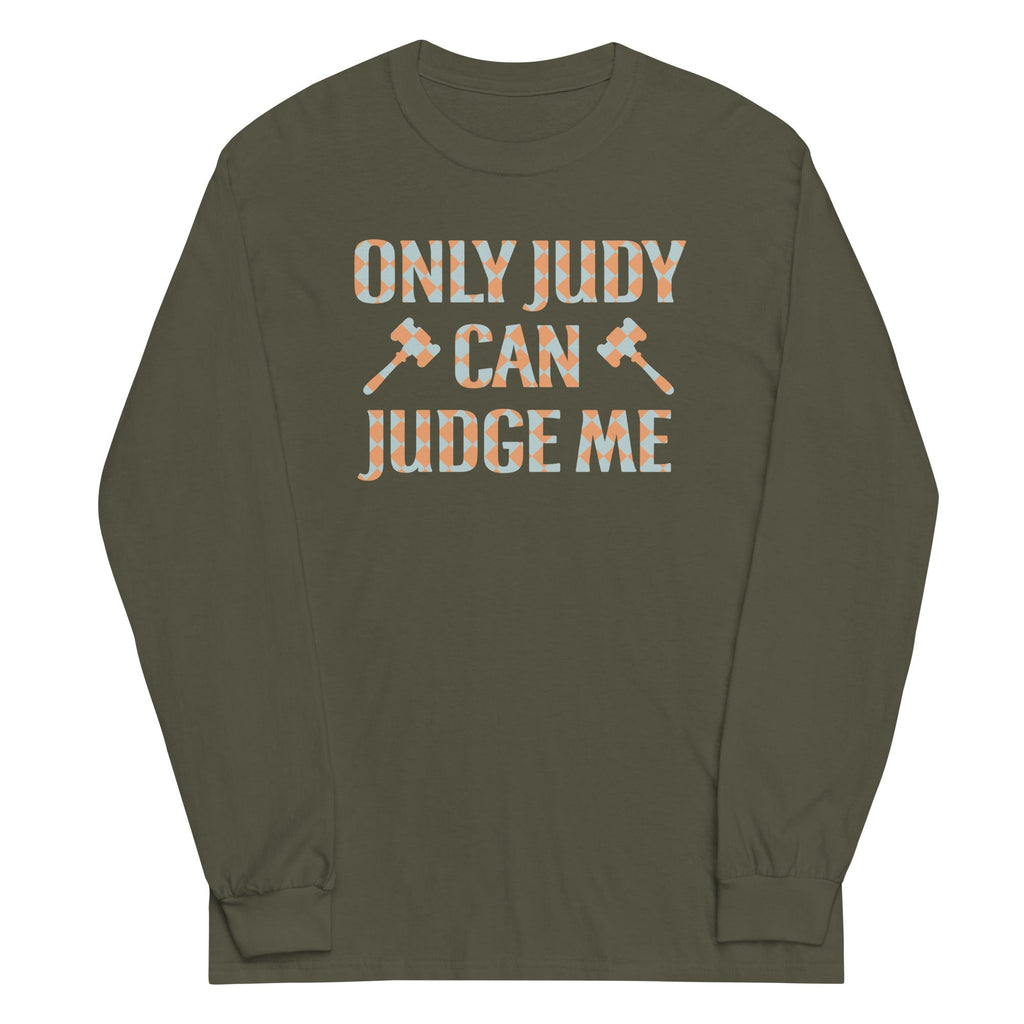 Only Judy Can Judge Me Unisex Long Sleeve Tee product image 4