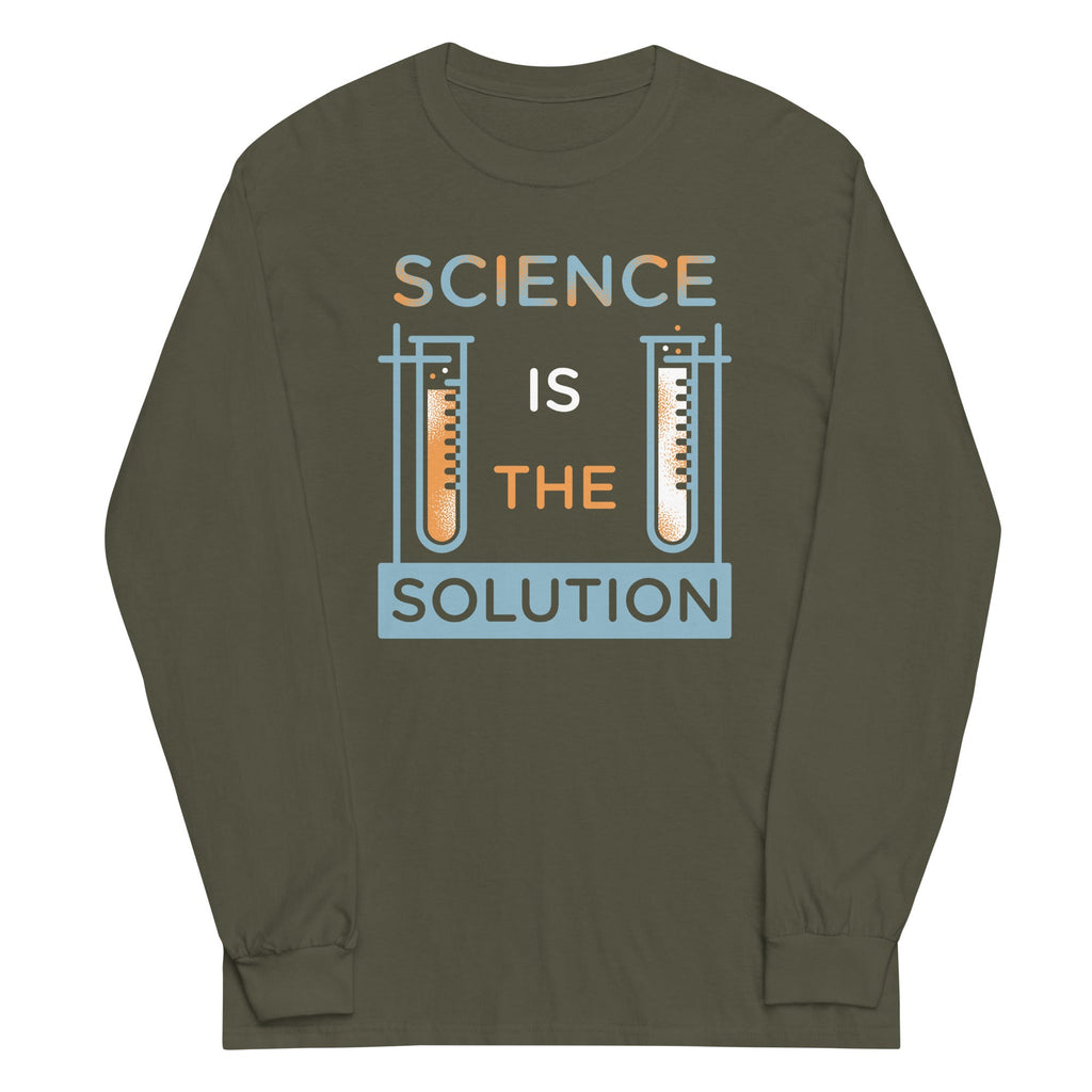Science Is The Solution Unisex Long Sleeve Tee product image 4