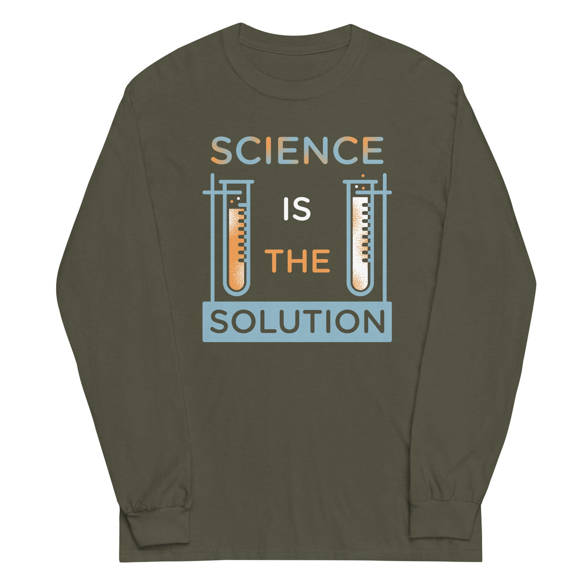 Science Is The Solution Unisex Long Sleeve Tee product image 4