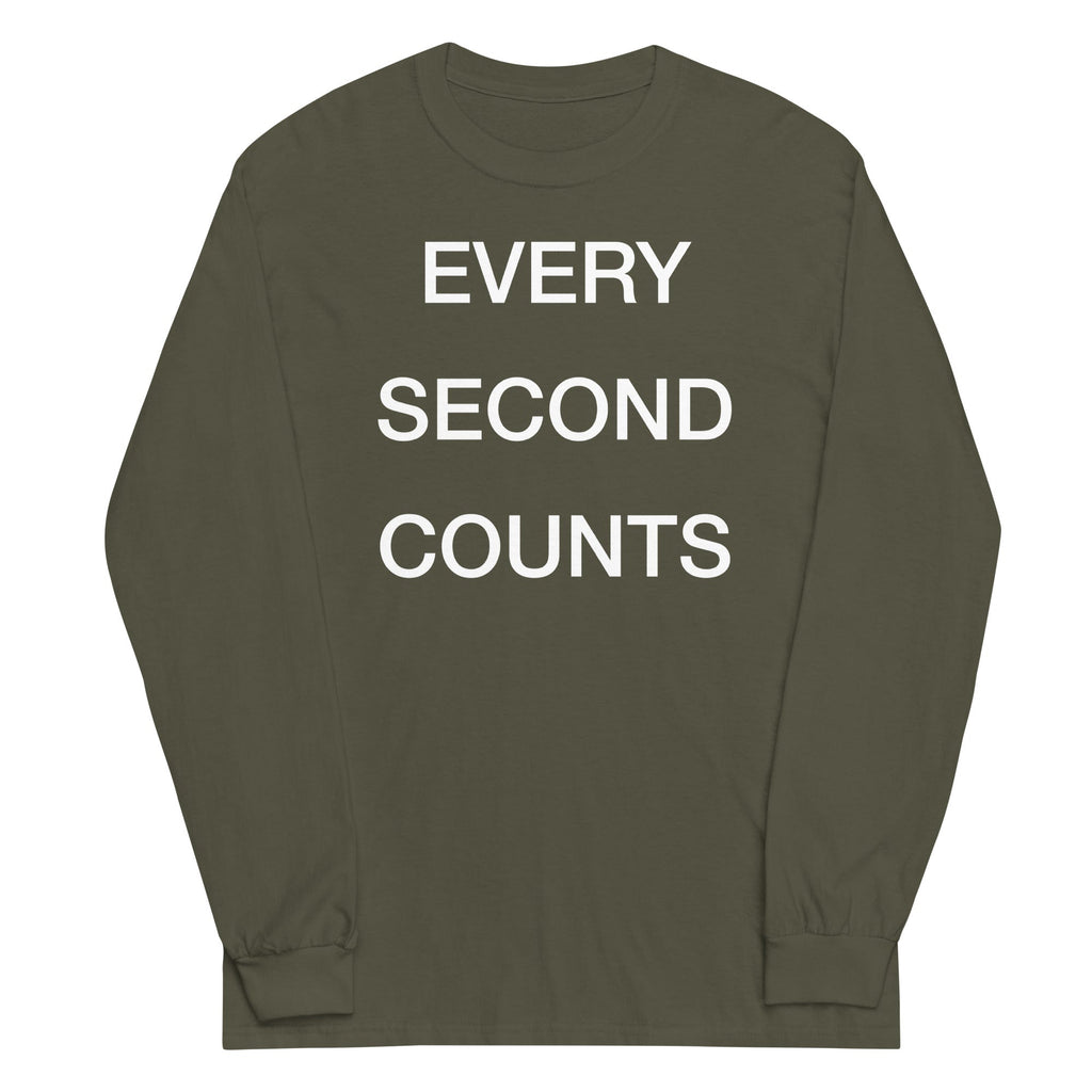 Every Second Counts Unisex Long Sleeve Tee product image 5