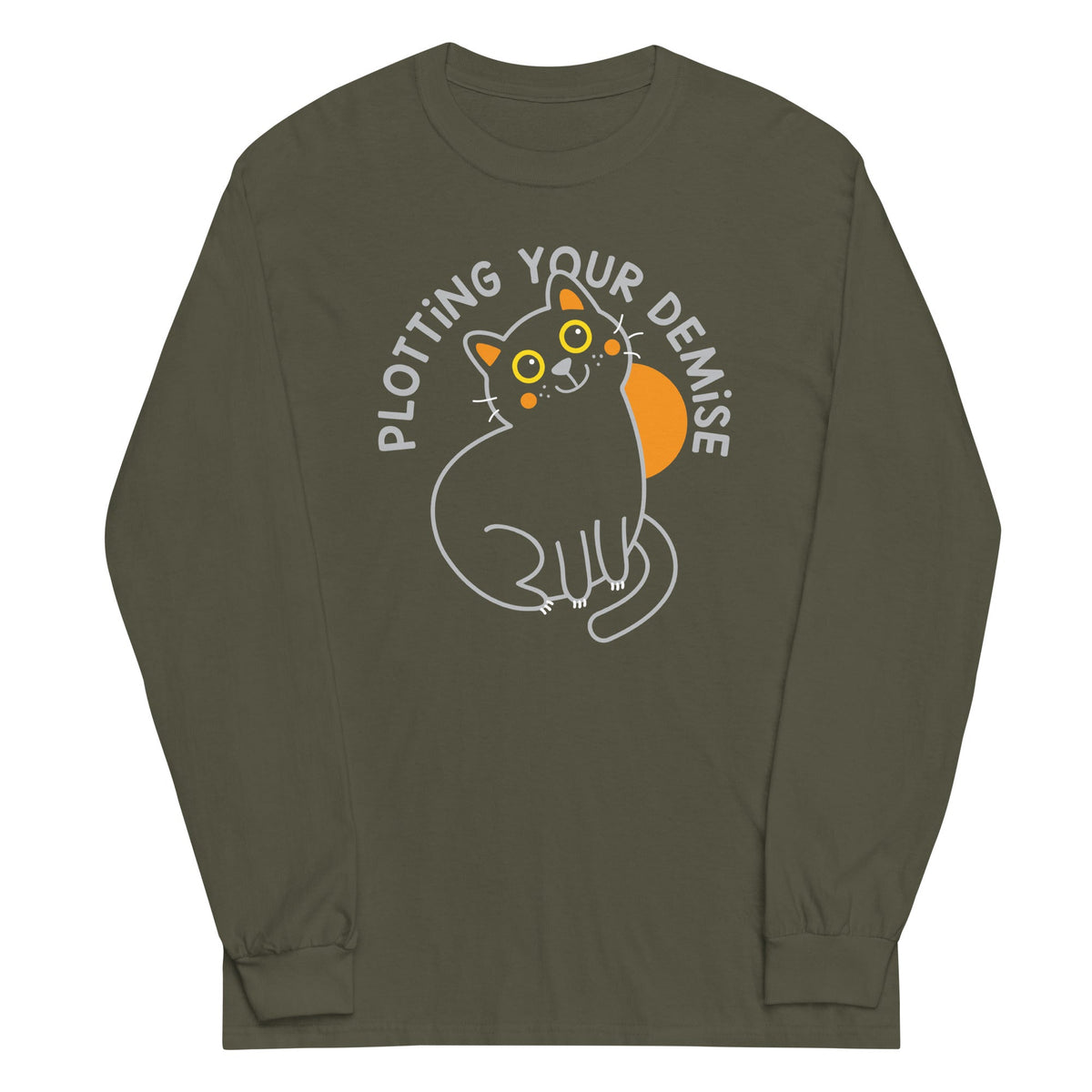 Plotting Your Demise Unisex Long Sleeve Tee product image 4
