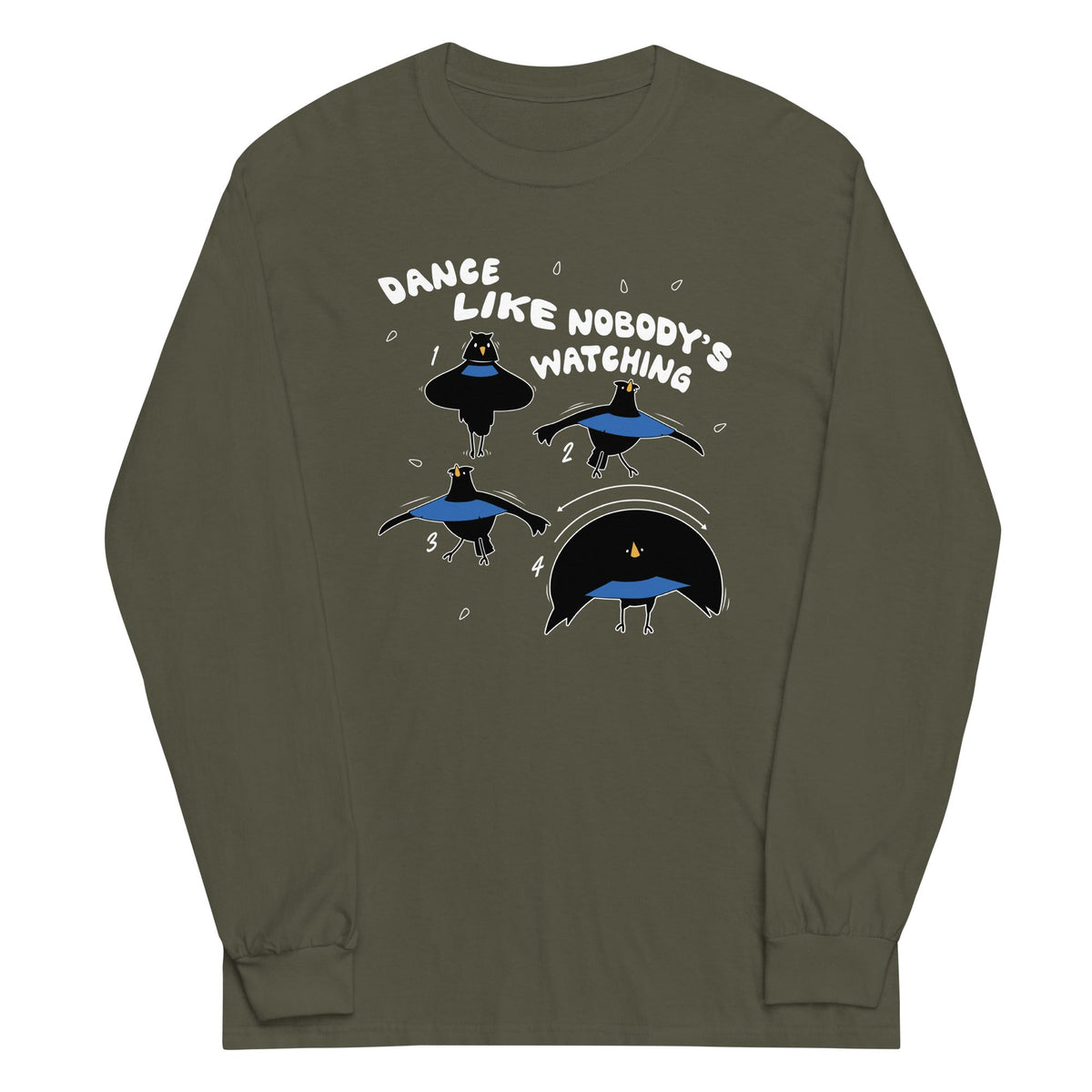 Dance Like Nobody's Watching Unisex Long Sleeve Tee product image 1