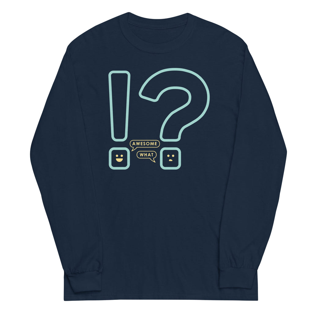 Awesome! What? Unisex Long Sleeve Tee product image 2