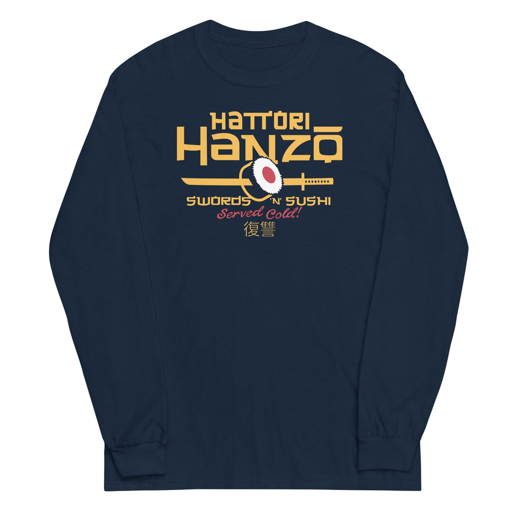 Hattori Hanzo Swords 'n' Sushi Unisex Long Sleeve Tee product image 2