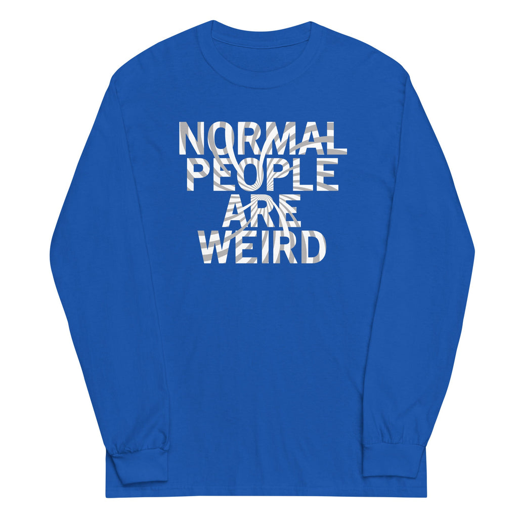 Normal People Are Weird Unisex Long Sleeve Tee product image 4