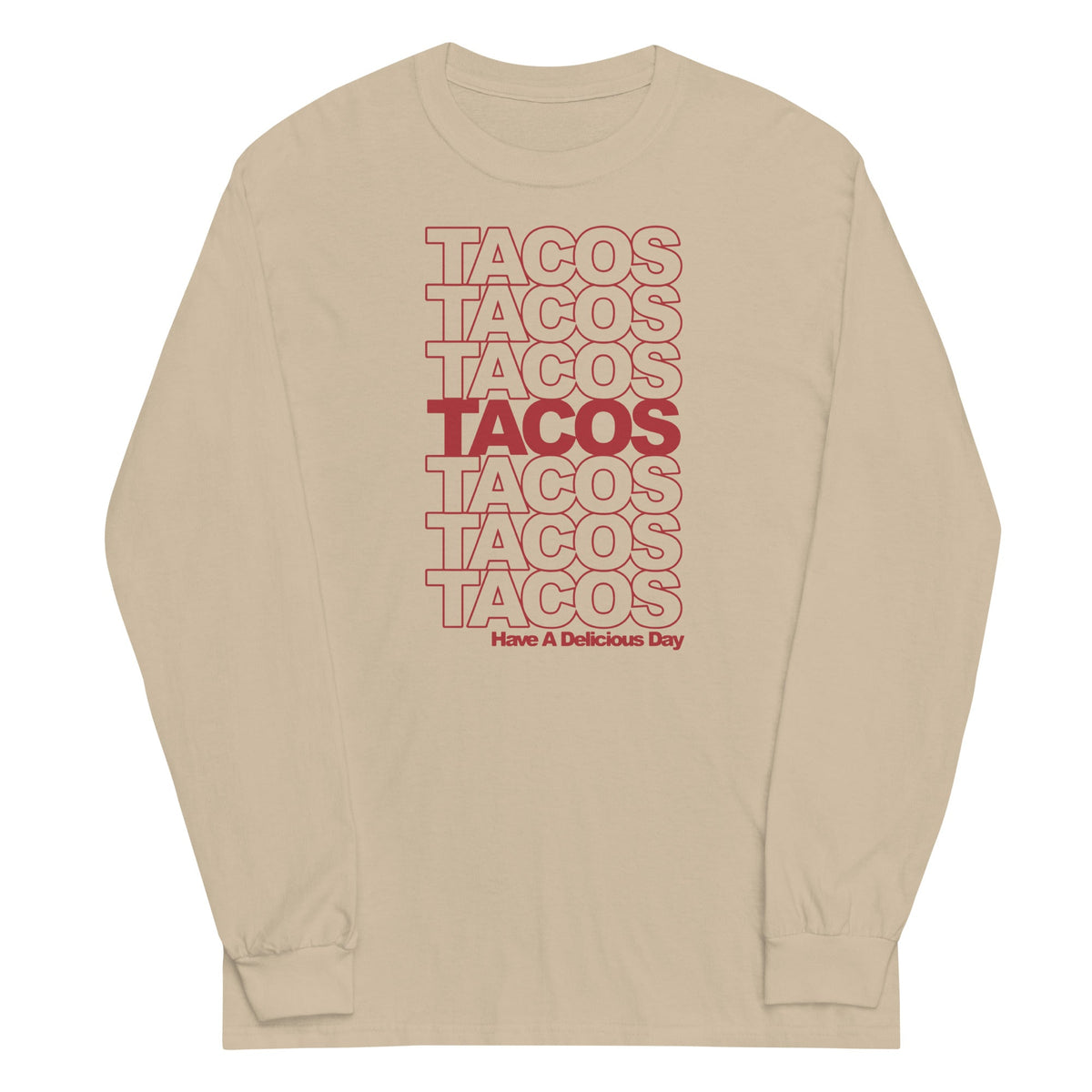 Tacos Unisex Long Sleeve Tee product image 3