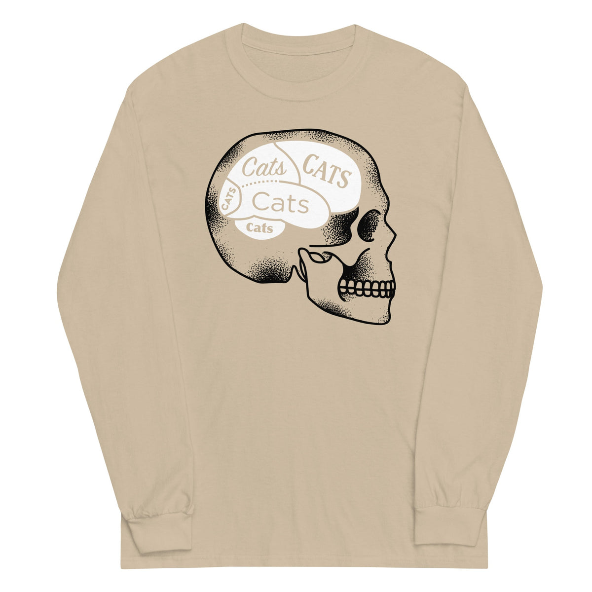 Cats On The Brain Unisex Long Sleeve Tee product image 3