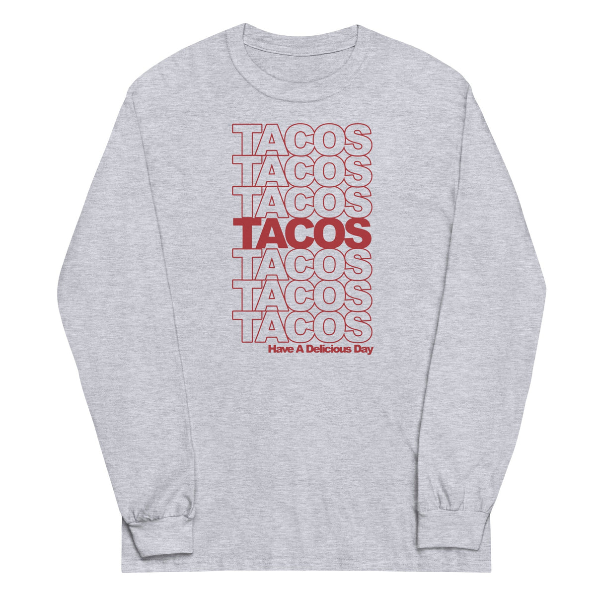 Tacos Unisex Long Sleeve Tee product image 1