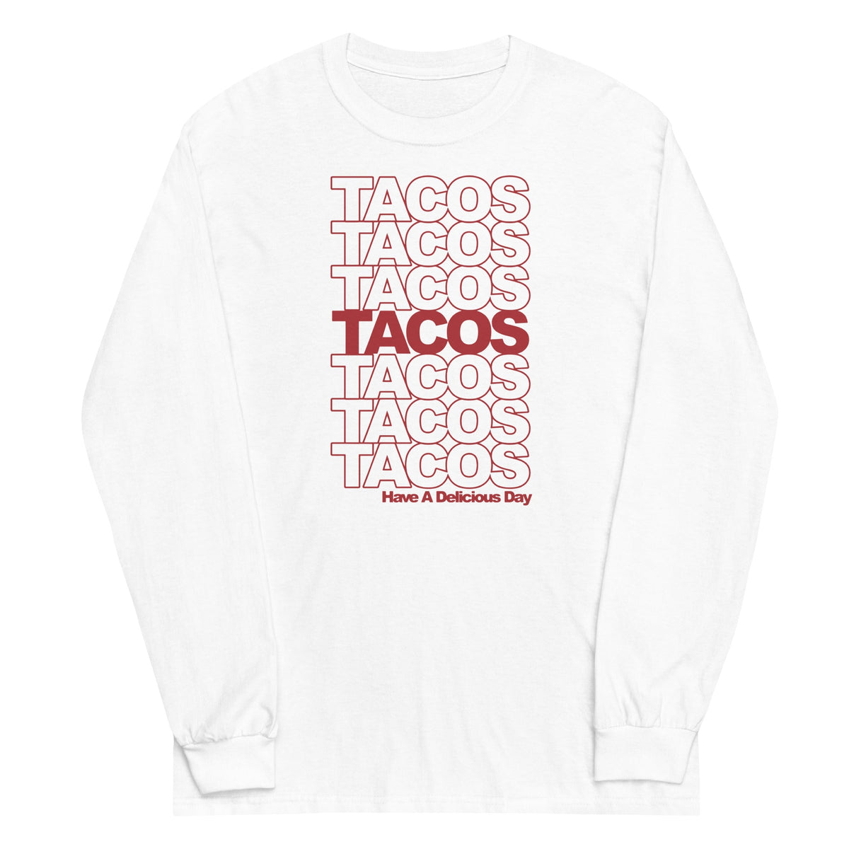 Tacos Unisex Long Sleeve Tee product image 4