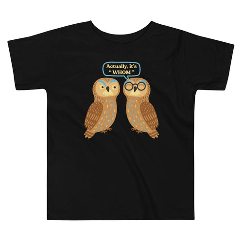 Actually, It's Whom Kid's Toddler Tee product image 1