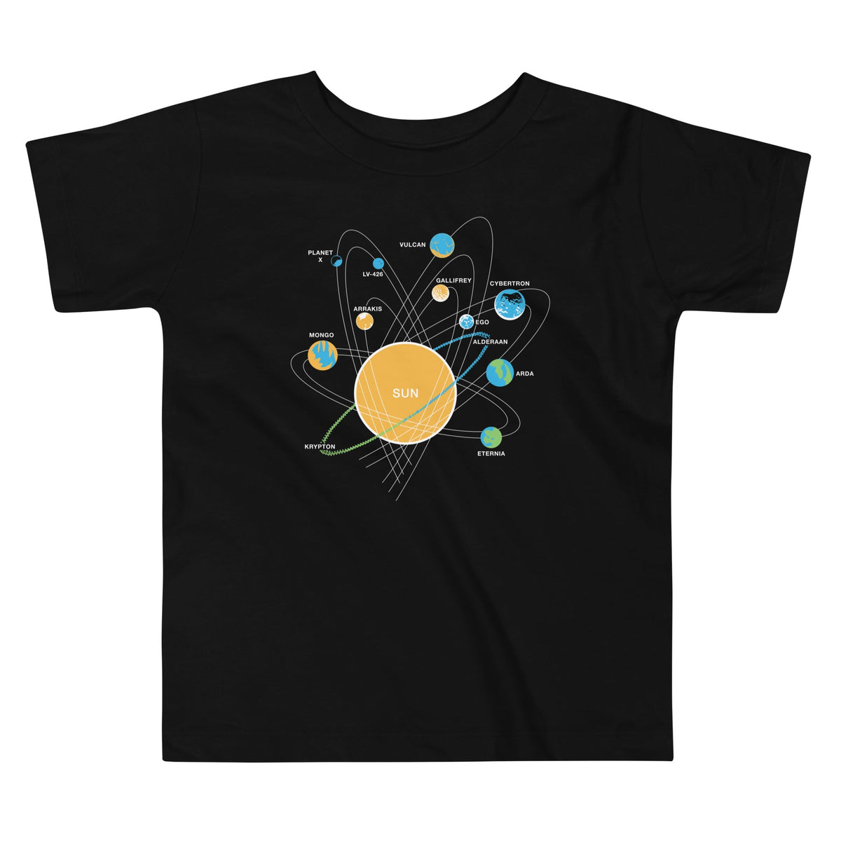 Solar System Kid's Toddler Tee product image 1