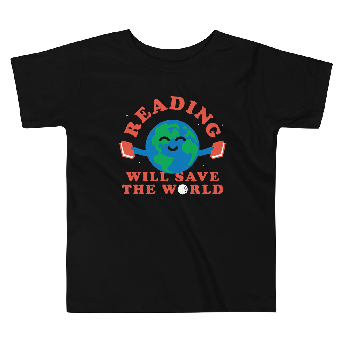 Reading Will Save The World Kid's Toddler Tee product image 1