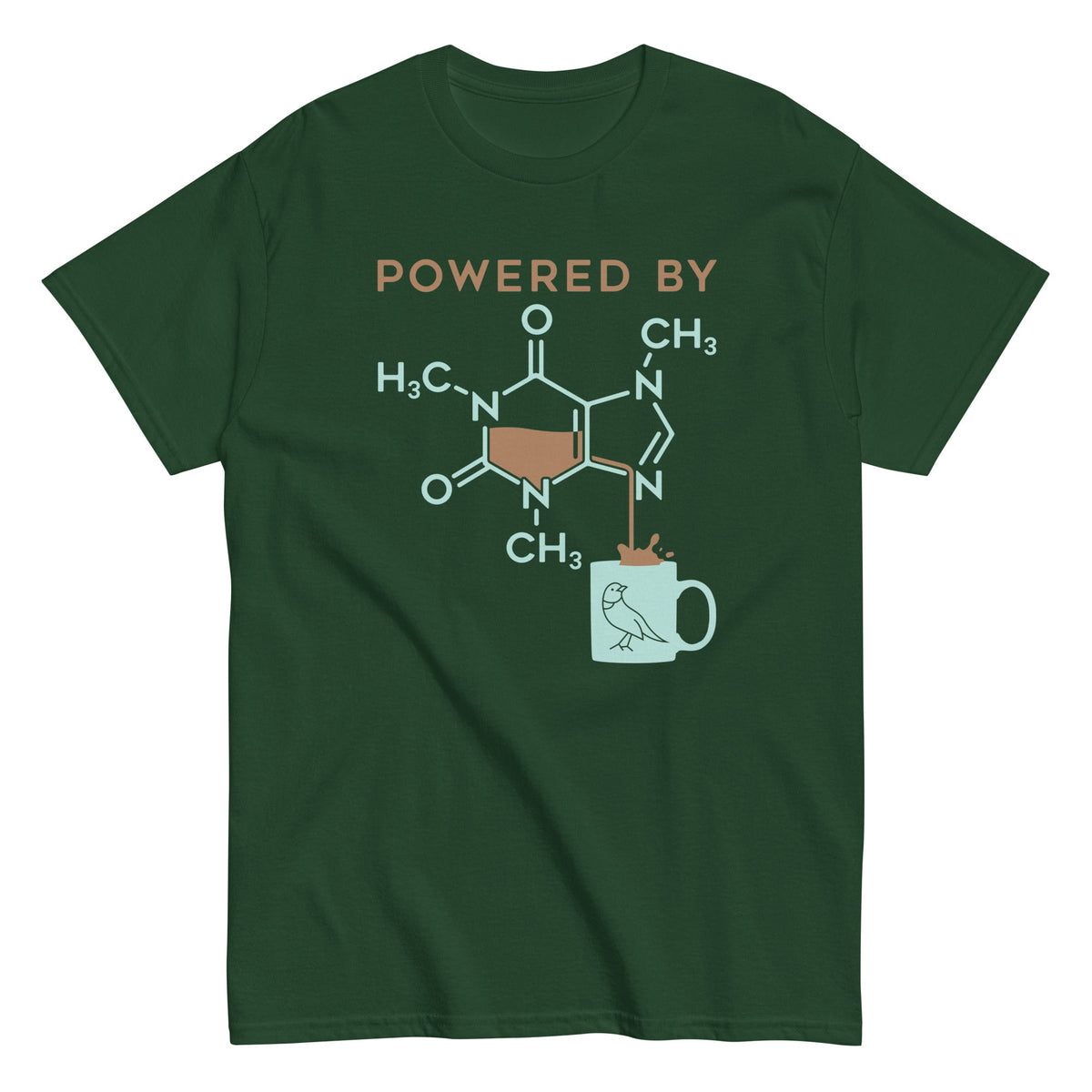 Powered By Caffeine Men's Classic Tee product image 5