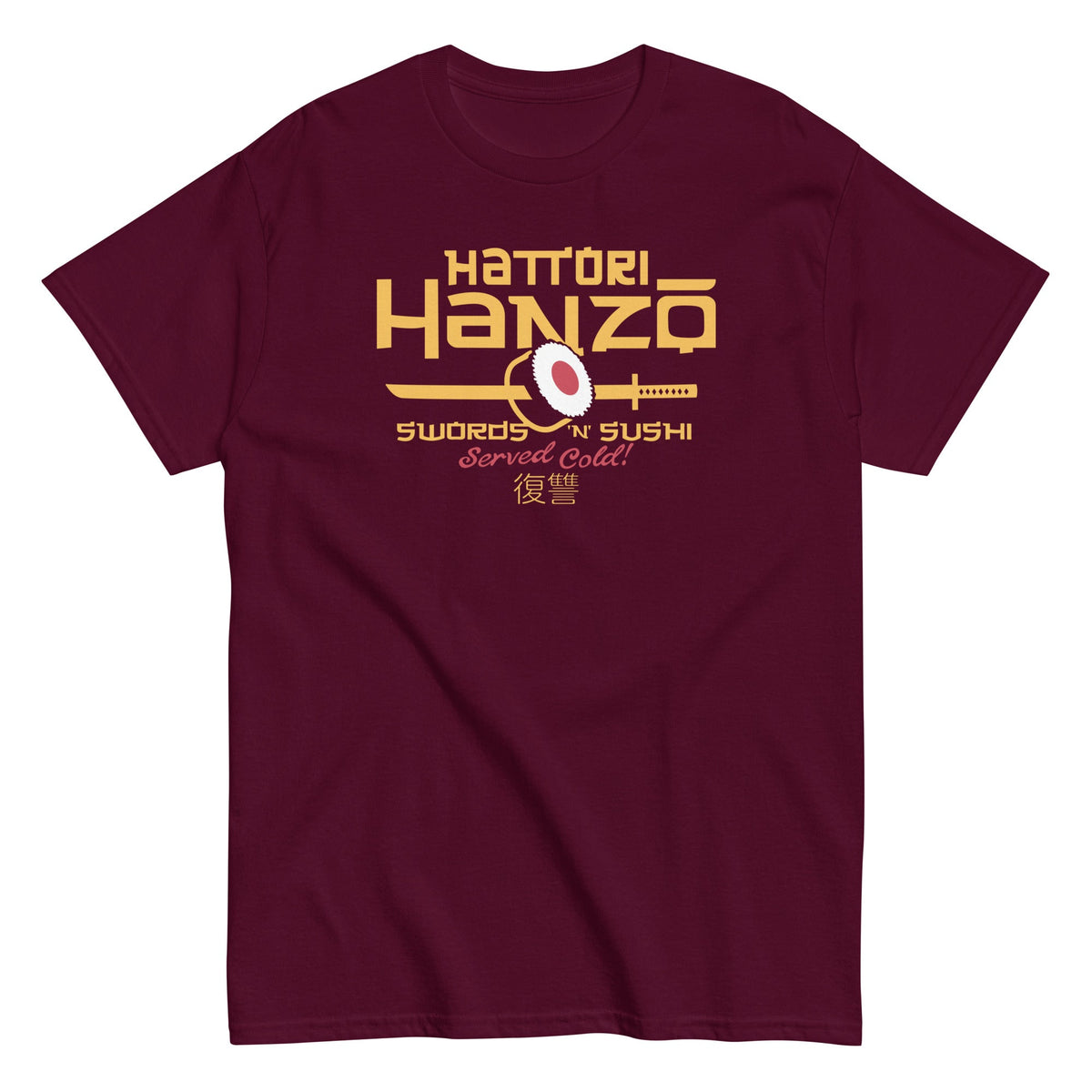 Hattori Hanzo Swords 'n' Sushi Men's Classic Tee product image 4