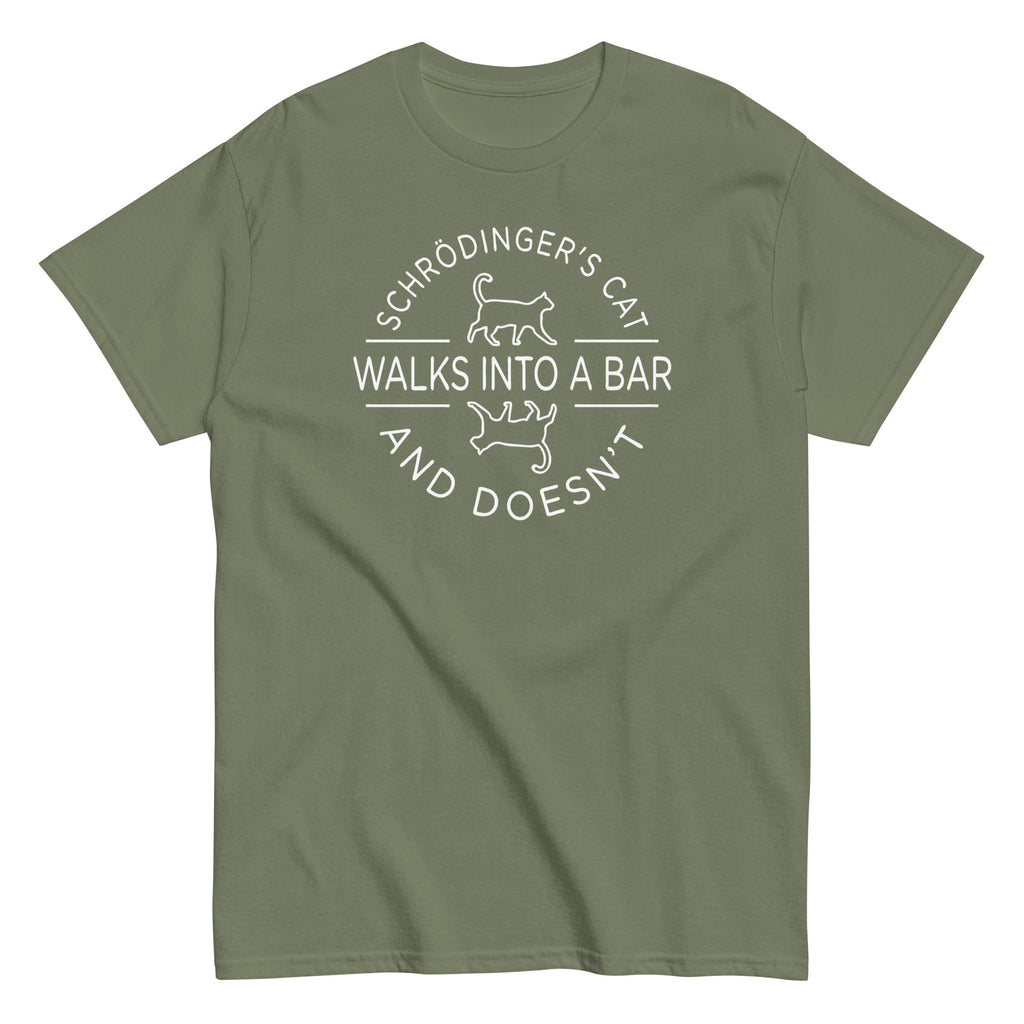 Schrodinger's Cat Walks Into A Bar Men's Classic Tee product image 6